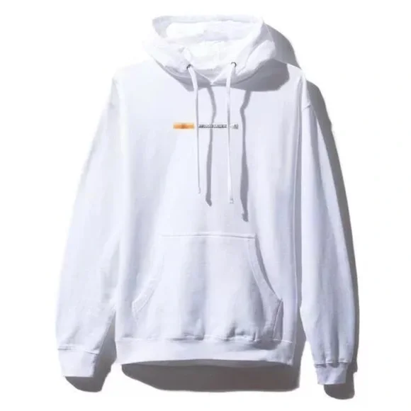 Anti social social club ‘cigarette’ white hoodie